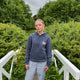 Balsa Town Unisex Premium Hoodie Petrol Blue & White