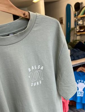 Balsa Surf & Skate T-shirt Balsa Board Midnight Blue Heavy Tee