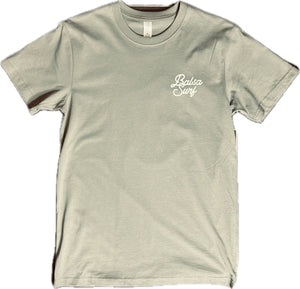 Balsa Surf & Skate T-shirt Small Mens / Medium Womens Balsa Town Organic T-shirt Eucalyptus Unisex