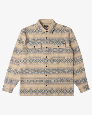 Billabong Shirt BIllabong Offshore Jacquard Flannel - Taupe