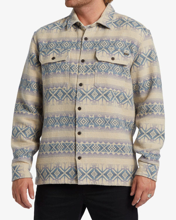 Billabong Shirt BIllabong Offshore Jacquard Flannel - Taupe