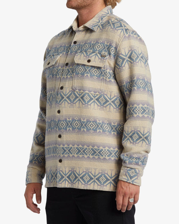 Billabong Shirt BIllabong Offshore Jacquard Flannel - Taupe