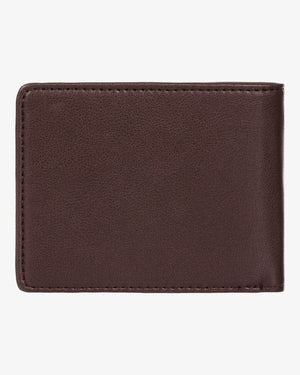 Billabong Wallet Billabong Vacant Leather Wallet- Chocolate