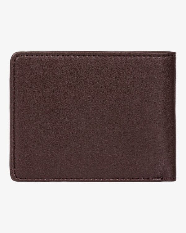 Billabong Wallet Billabong Vacant Leather Wallet- Chocolate