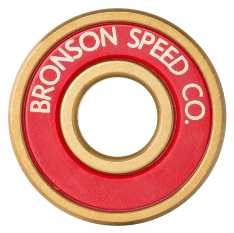 Bronson Speed Co Bearings Bronson Speed Co. Bearings - Eric Dressen Pro G3 Gold 8 MM