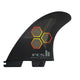 FCS II Channel Islands PC Surfboard Fin - Medium - Black/Flame