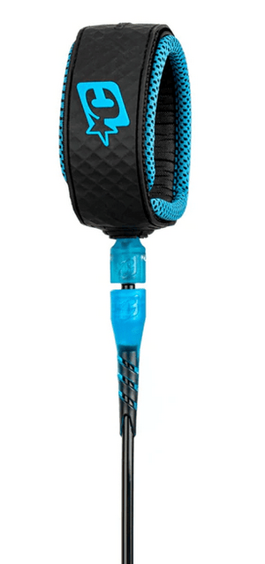 Creatures of Leisure 6' Leash Reliance Pro 6 leash - Cyan Black