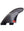 FCS Fins FCS II H4 Hi Density Carbon Fibre Tri Fin Medium - Smoke