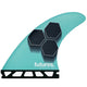 Futures AM1 Honeycomb Tri Fins Medium - Teal/Navy