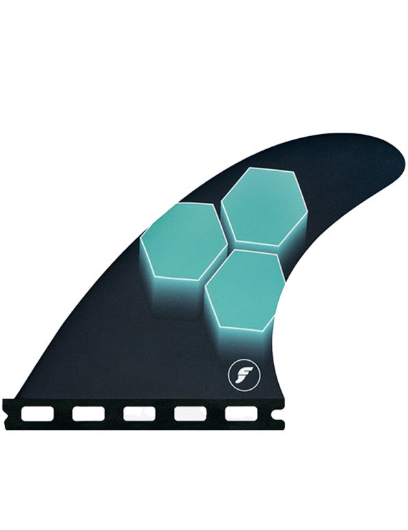 Futures AM1 Honeycomb Tri Fins Medium - Teal/Navy
