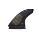 Futures 3/2 Vector Alpha Thruster Set of Surfboard Fins - Medium - Carbon/Gold