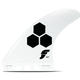 Futures AM2 Thermotech Thruster Surfboard Fins - Large - White
