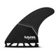 Futures JS Medium Thruster Fins - Smoke