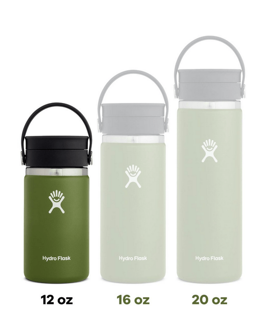 Hydro Flask Coffee / Tea Flasks 12oz Hydro Flask Coffee Sip Lid (355ml) Black