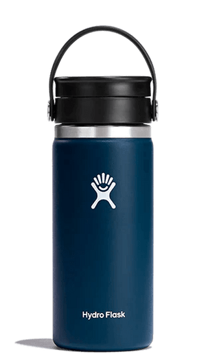 Hydro Flask Coffee / Tea Flasks 16oz Hydro Flask Wide Mouth with sip lid - Indigo