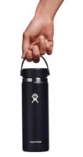 Hydro Flask Flasks 20oz Hydro Flask Widemouth Flask - Black