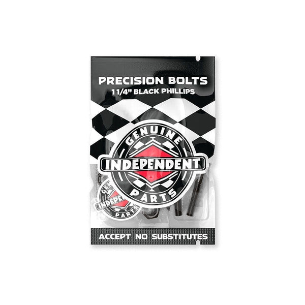 Independent Bolts Independent 1 1/4" Phillips Bolts - Black