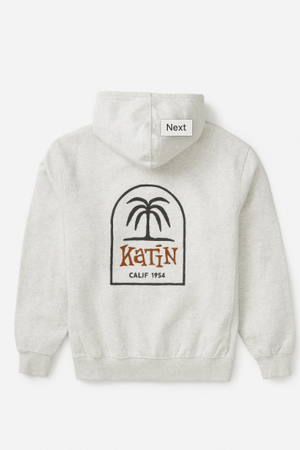 Katin Hoodies Katin K-Palm Hoodie - Heather Gray