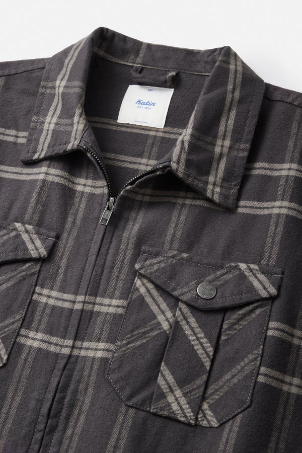 Katin Shirt Katin Anderson Flannel in Black Wash