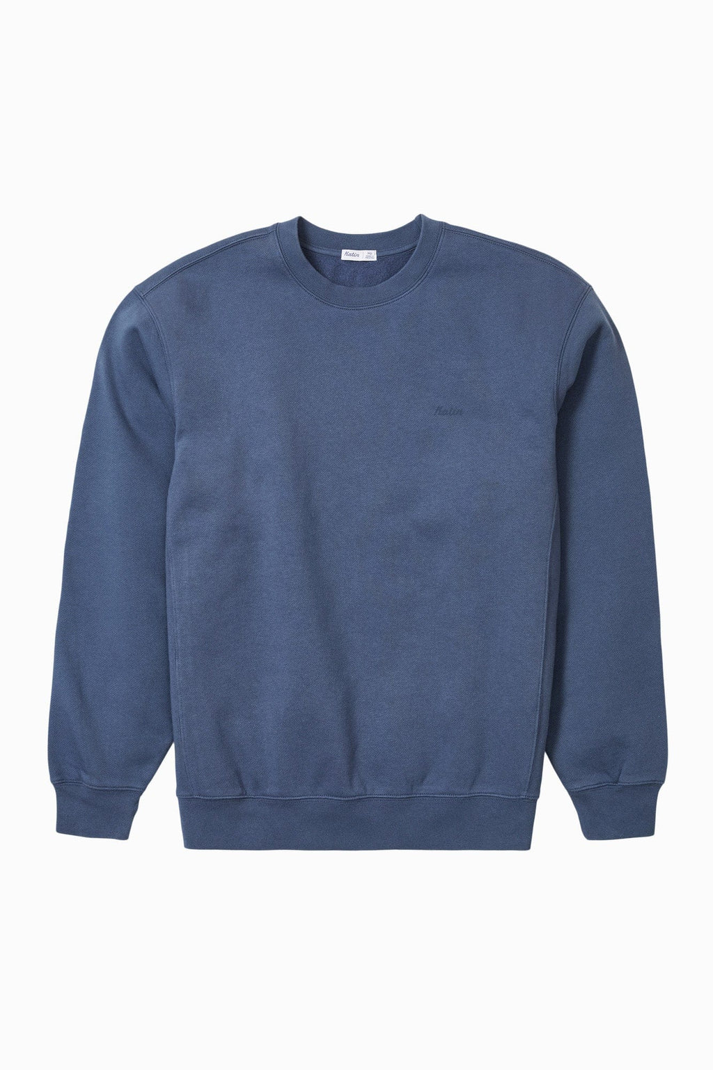 Katin Sweatshirt Katin Embroidered Crewneck Washed Blue