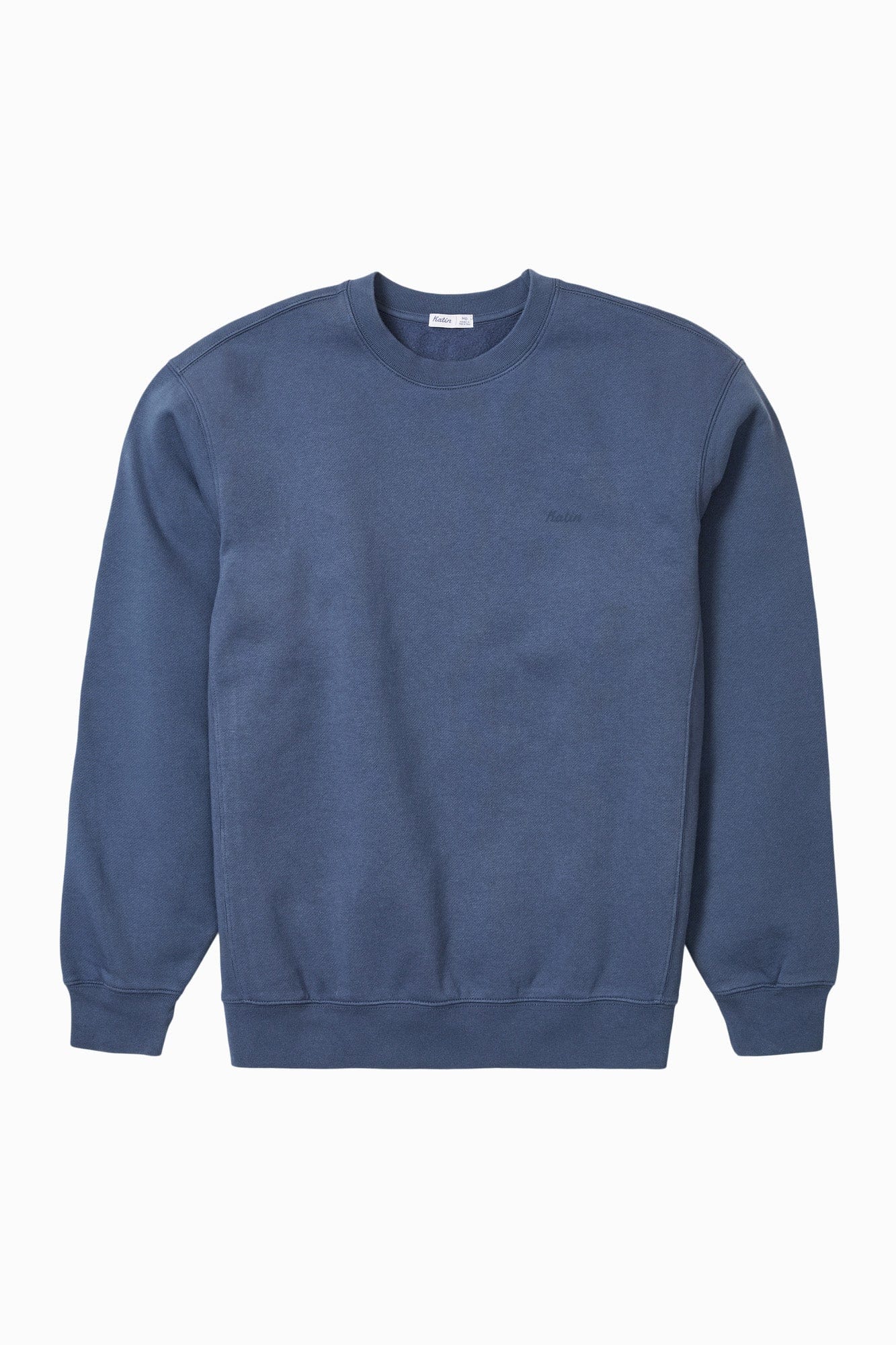 Katin Sweatshirt Katin Embroidered Crewneck Washed Blue