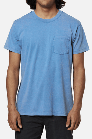 Katin T-shirt Small Katin Base Pocket Tee - Bay Blue Sand Wash