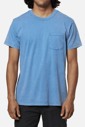 Katin T-shirt Small Katin Base Pocket Tee - Bay Blue Sand Wash