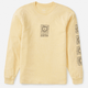 Katin Communal Long Sleeve T-shirt - Sun Yellow Sand Wash