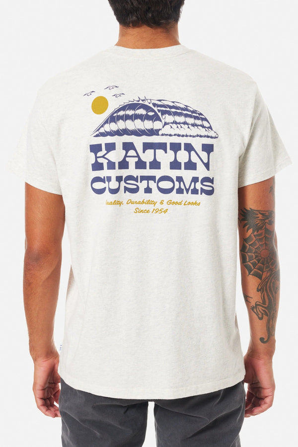 Katin T-shirt Katin Drainer Tee in Heather Gray