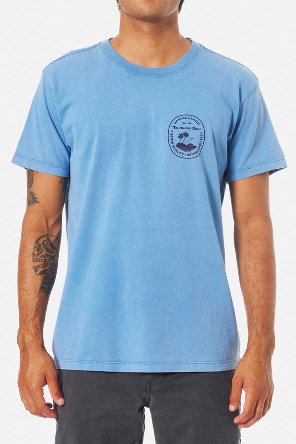 Katin T-shirt Katin Keys Tee in Bay Blue