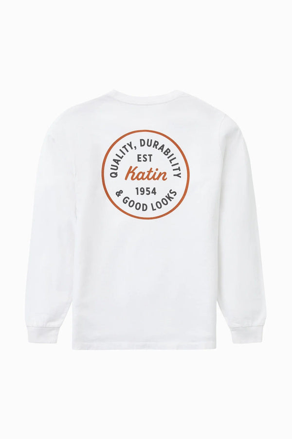 Katin T-shirt Katin League Long Sleeve  T-Shirt - White