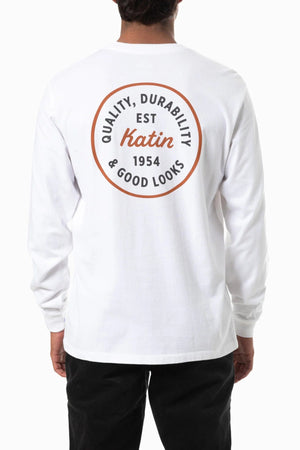 Katin T-shirt Katin League Long Sleeve  T-Shirt - White