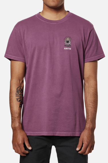 Katin T-shirt Small Katin Pollen Tee - Kelp Red Sand Wash