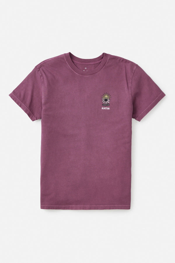 Katin T-shirt Katin Pollen Tee - Kelp Red Sand Wash