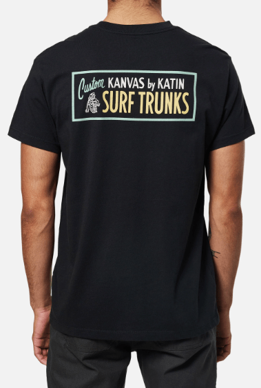 Katin T-shirt Katin Signage Pocket Tee - Black Wash