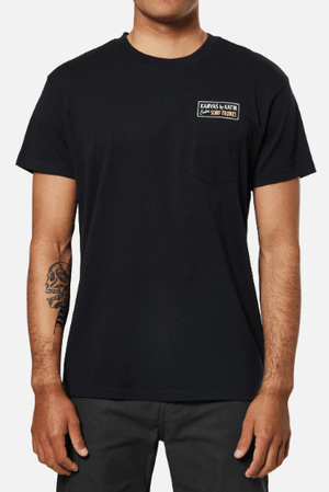 Katin T-shirt Small Katin Signage Pocket Tee - Black Wash