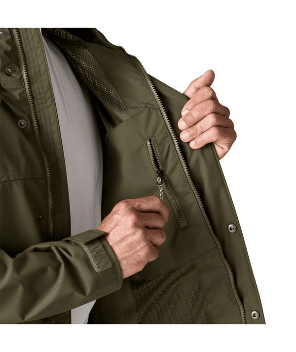 Patagonia Men's Outdoor Everyday Rain Jacket - Basin Green