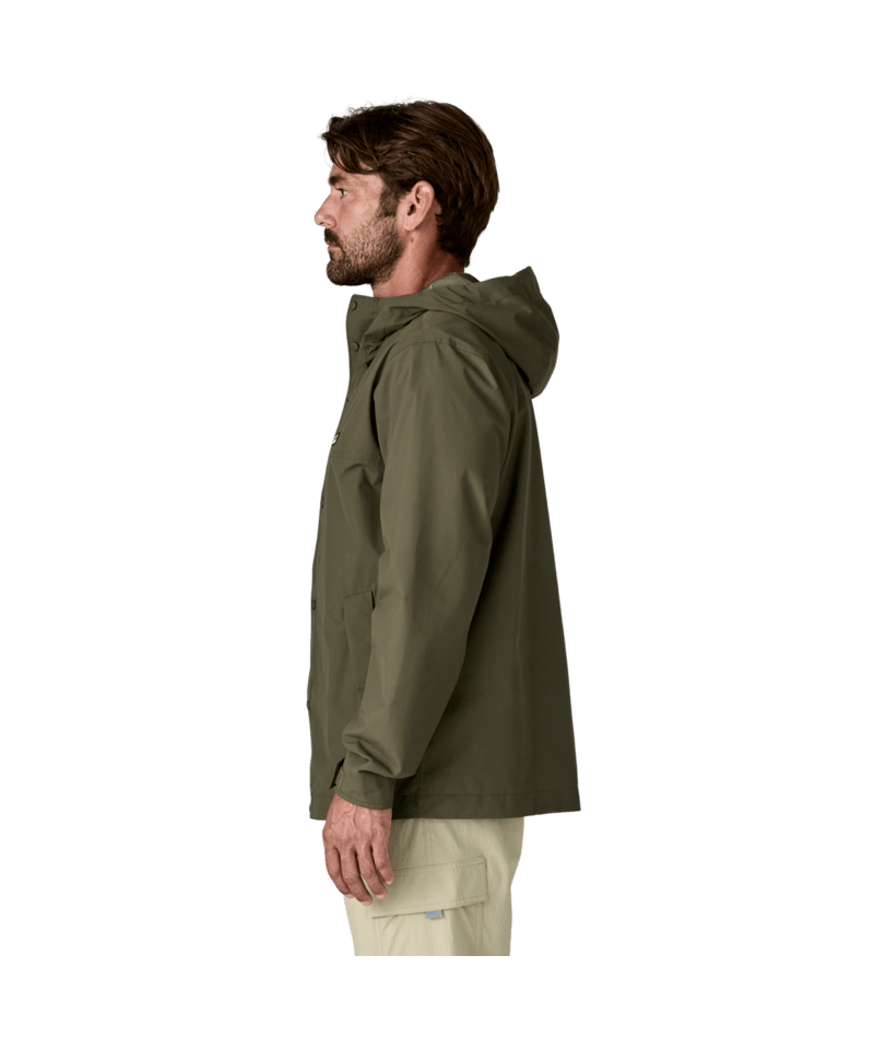 Patagonia Men's Outdoor Everyday Rain Jacket - Basin Green
