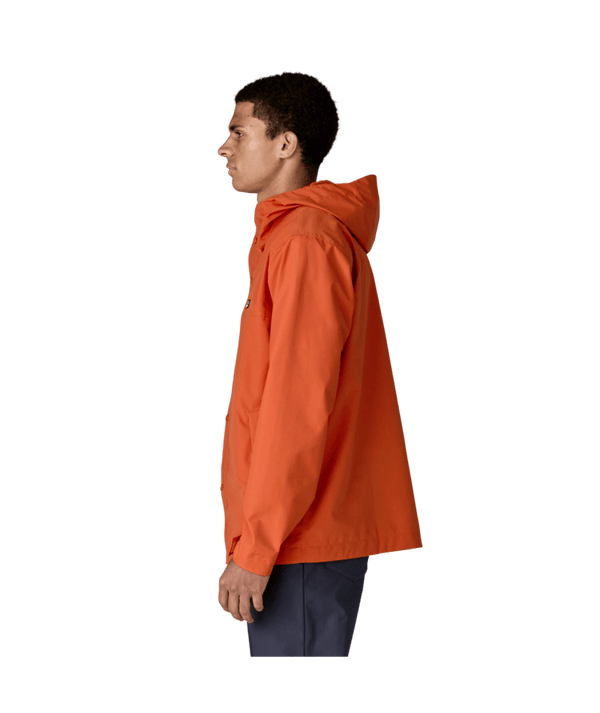 Patagonia Men's Outdoor Everyday Rain Jacket - Coal Orange