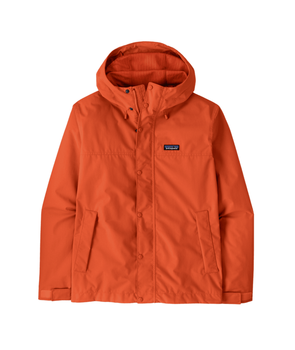Patagonia Men's Outdoor Everyday Rain Jacket - Coal Orange