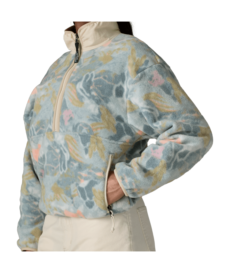 Patagonia Women's Synchilla Marsupial Fleece - Moon Tripper: Virtually Blue