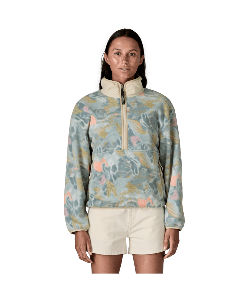 Patagonia Women's Synchilla Marsupial Fleece - Moon Tripper: Virtually Blue