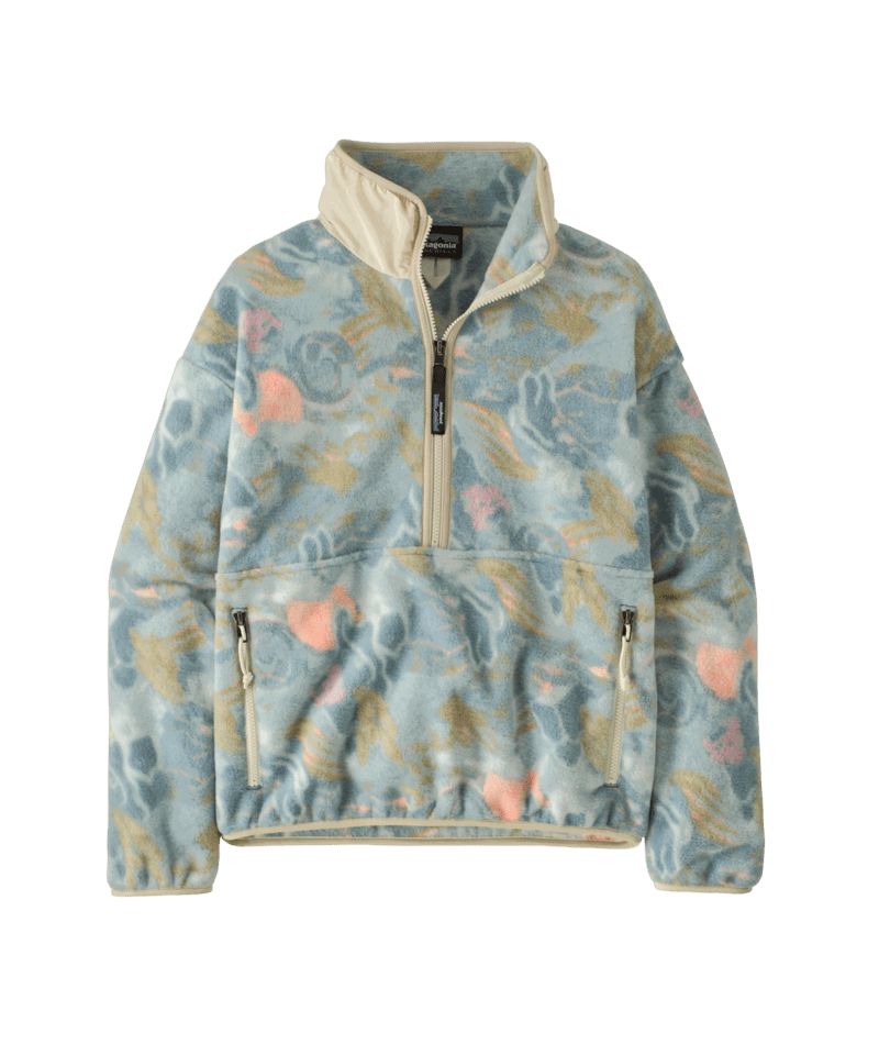 Patagonia Women's Synchilla Marsupial Fleece - Moon Tripper: Virtually Blue