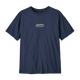 Patagonia Men's '95 Oval Logo T-Shirt - New Navy: Kaleido