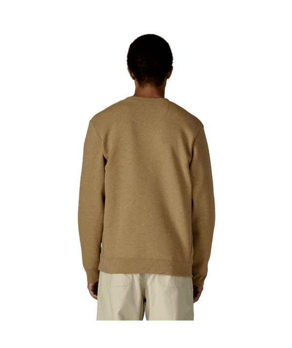 Patagonia Men's '95 Oval Logo Uprisal Crew Sweatshirt - Bobcat Brown