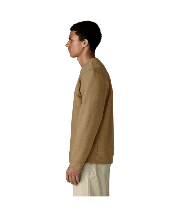 Patagonia Men's '95 Oval Logo Uprisal Crew Sweatshirt - Bobcat Brown