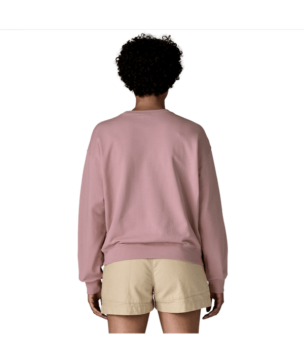 Patagonia Women's '95 Oval Logo Daily Crew Sweatshirt - Quiet Violet