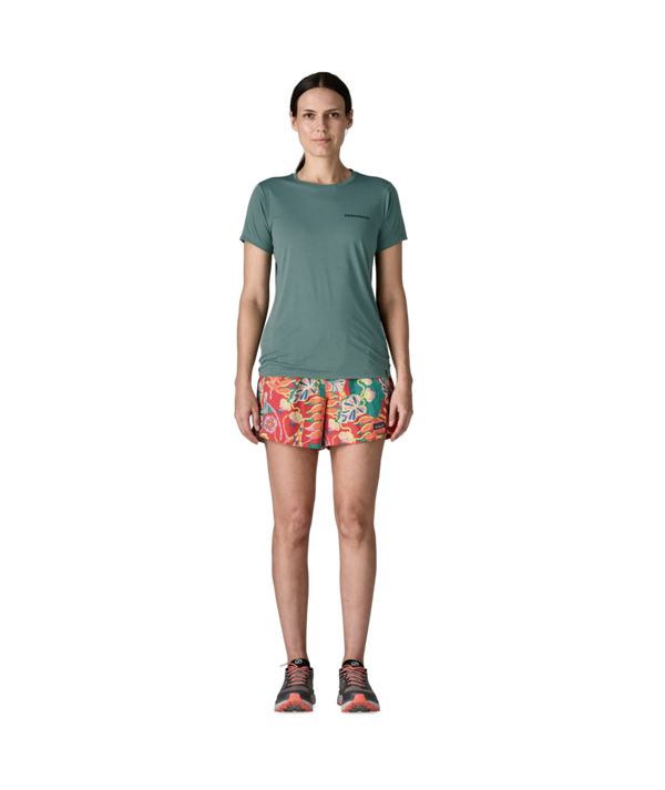 Patagonia Women's Capilene Cool Daily Shirt Mother Rays - Light Shore Blue X-Dye