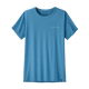 Patagonia Women's Capilene Cool Daily Shirt Mother Rays - Light Shore Blue X-Dye