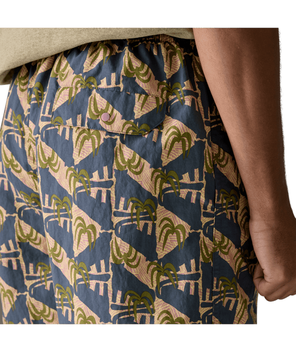 Patagonia Men's Baggies™ Shorts 5" - Jaguar Geo: Dolomite Blue